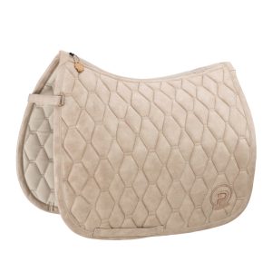 Eskadron Zadeldek Metallic Faux Leather "Platinum"