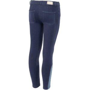 Horze Suki kniegrip rijbroek, kids, blauw, 134/140