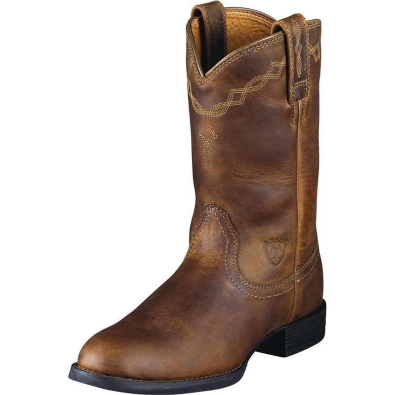 Ariat Heritage Roper - Rijlaarzen - B Destressed Brown - Maat 37
