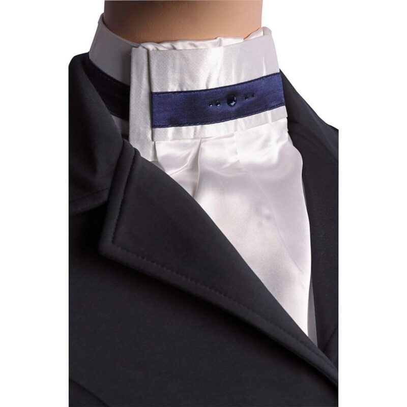 Harry's Horse Plastron Diamond - maat One size - white/navy